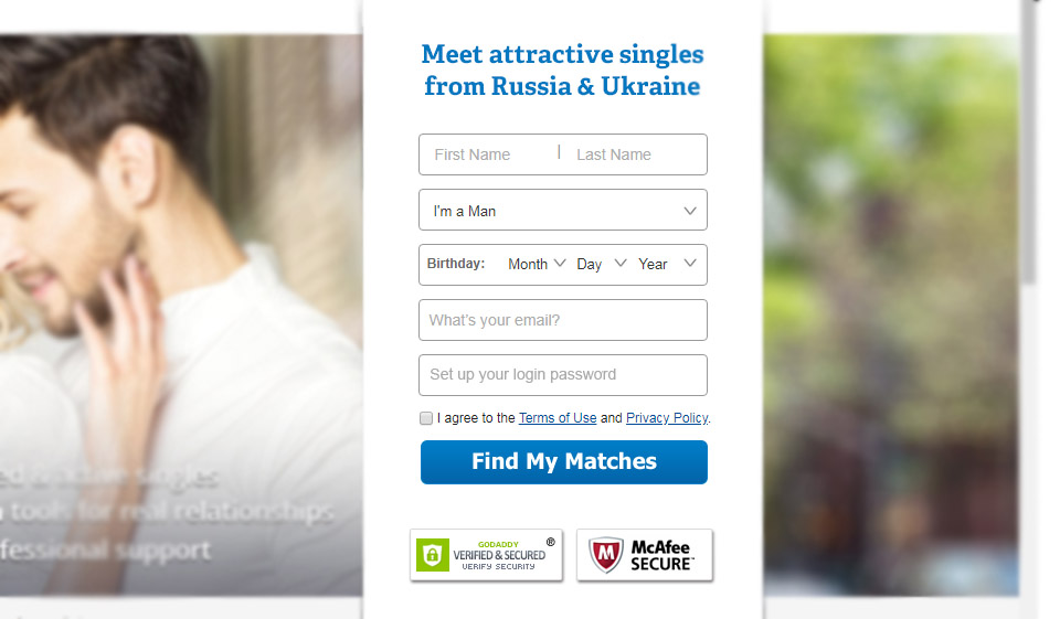 Registrazione a CharmDate