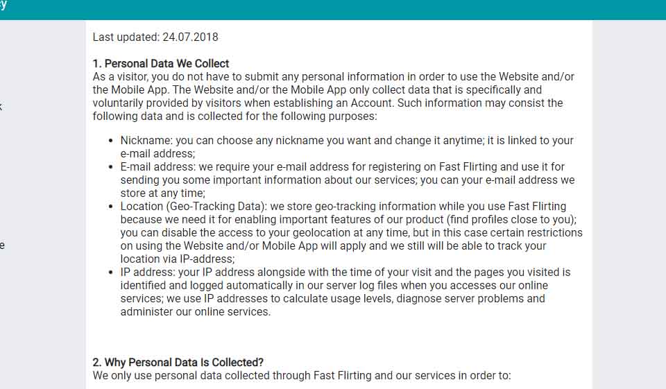 Ci sono caratteristiche speciali?