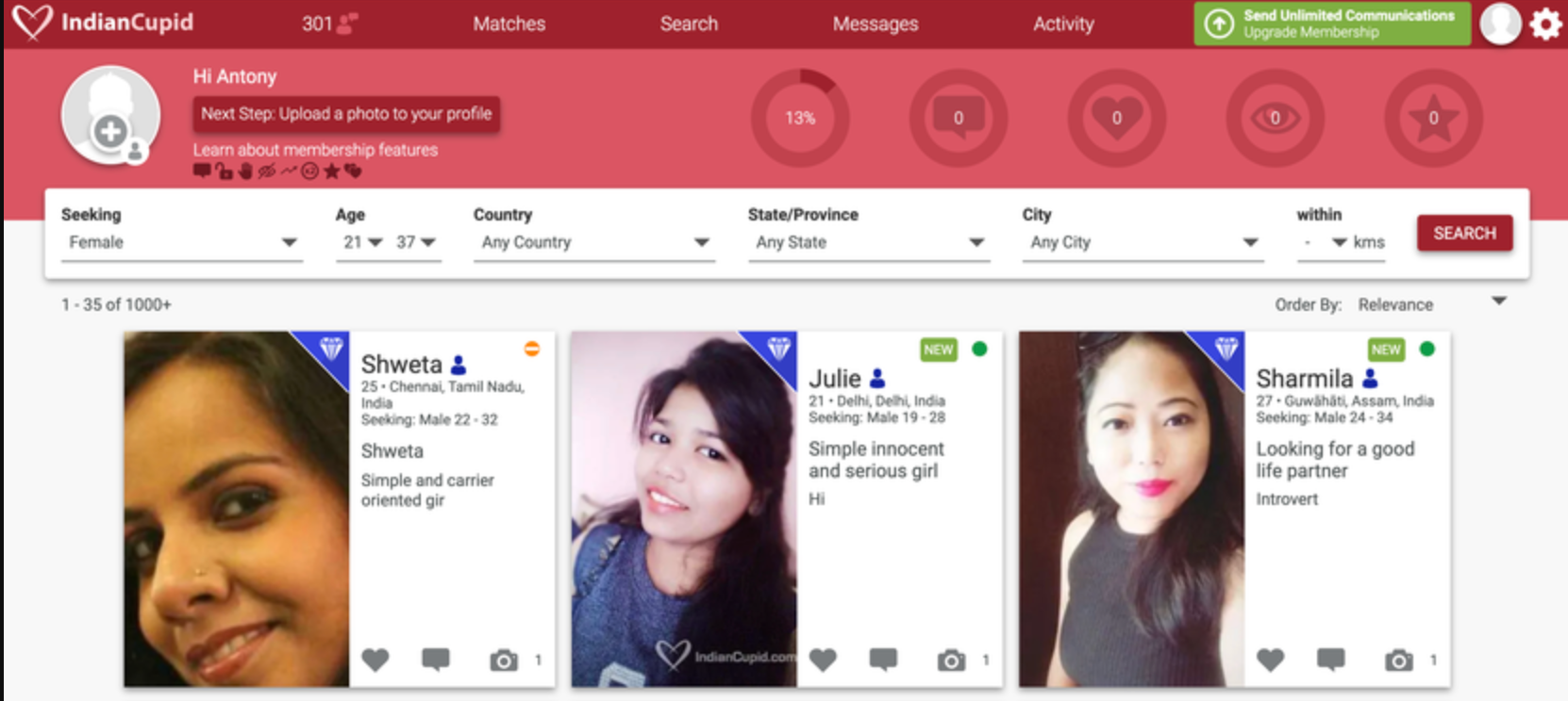 IndianCupid Review 2020: come sapere se si tratta di una piattaforma di incontri legittima?