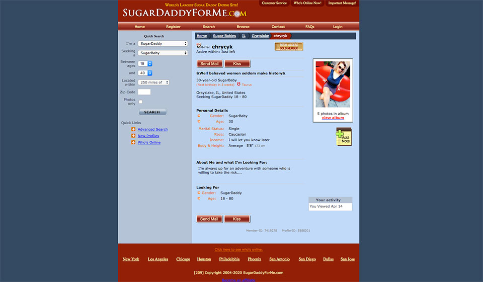 Recensione SugarDaddyForMe: cosa fare e cosa non fare?
