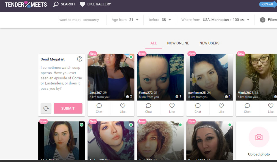 TenderMeets Matching