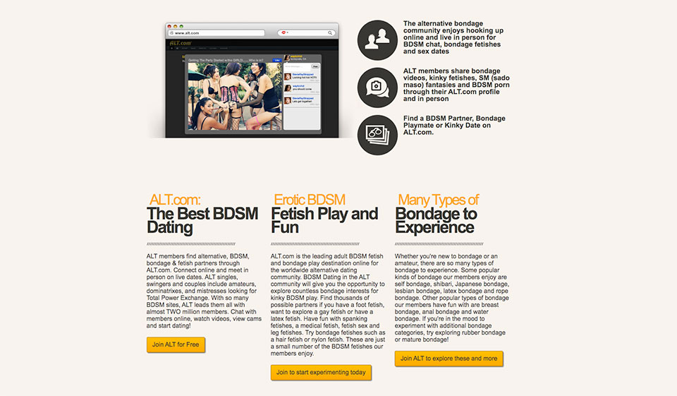 Recensione dettagliata di Alt.com - È un sito di incontri BDSM e sesso fetish affidabile?