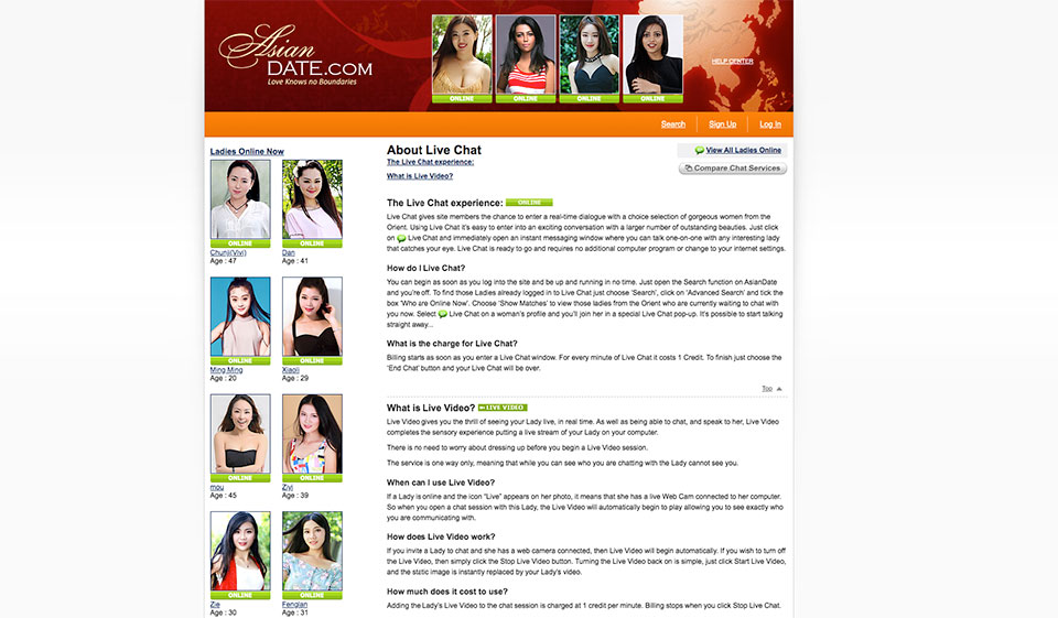 Esiste un'applicazione mobile AsianDate?