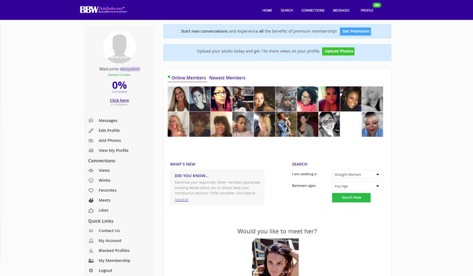 Recensione di BBWDatefinder - Legit o Scam?