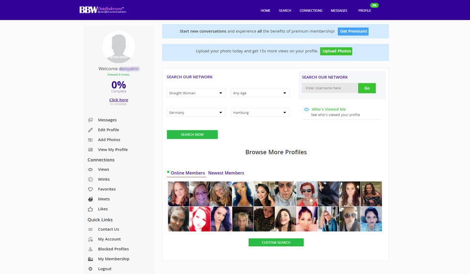 Recensione di BBWDatefinder - Legit o Scam?