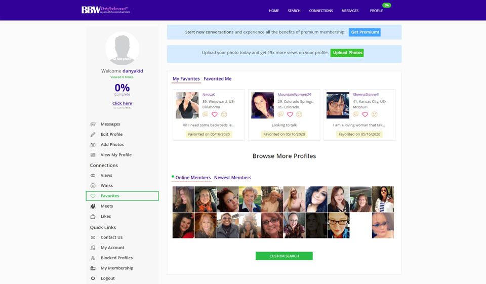 Recensione di BBWDatefinder - Legit o Scam?