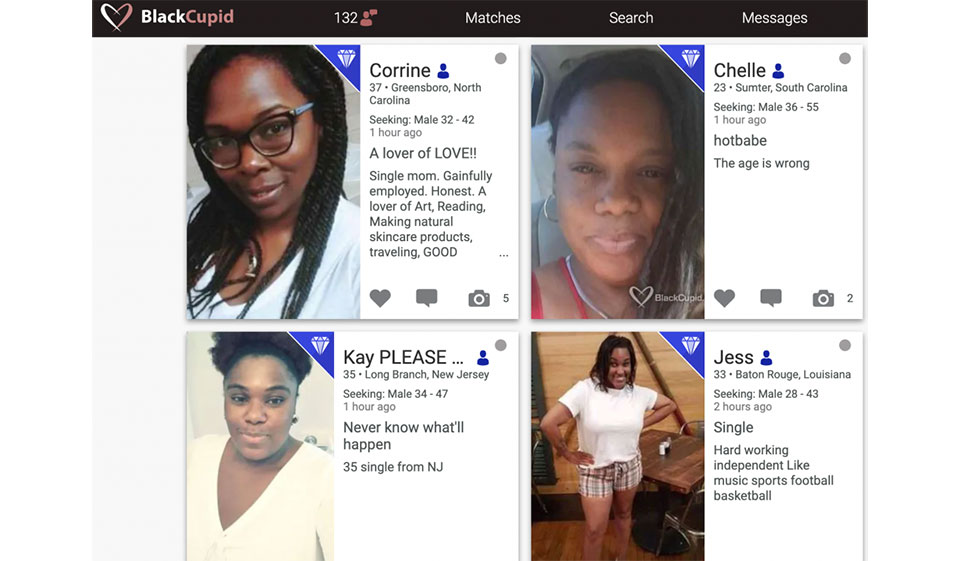 Strumenti di ricerca BlackCupid di base e avanzati