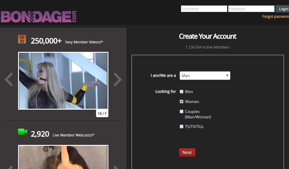 Recensione di Bondage.Com - La piattaforma è un buon spot online per incontri per adulti?