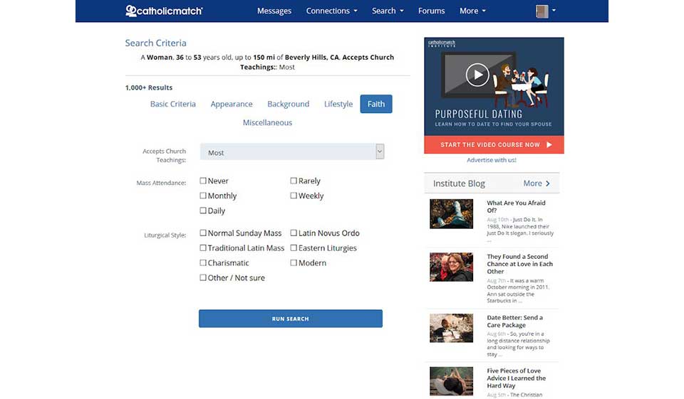 CatholicMatch Review - il sito web più affidabile per sposare un cattolico