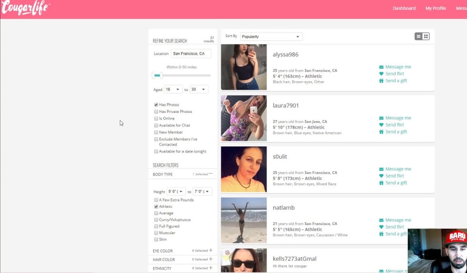 Cougar Life Review: funziona o è solo una truffa?