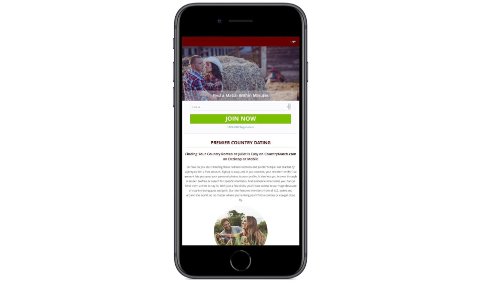 CountryMatch dispone di un'applicazione mobile?