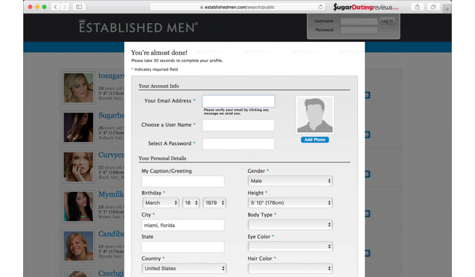 Recensione di EstablishedMen: legittimo o truffa?