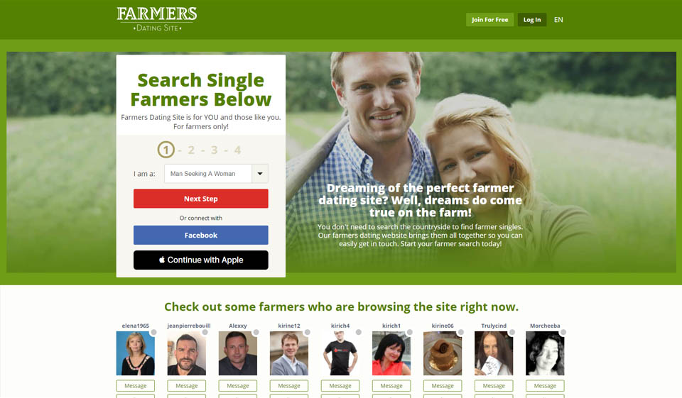 Farmers Dating Site Recensione 2022: È un Sito di Incontri Legittimo?