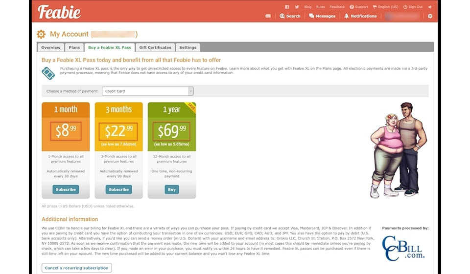 Account utente di verifica e qualità del profilo