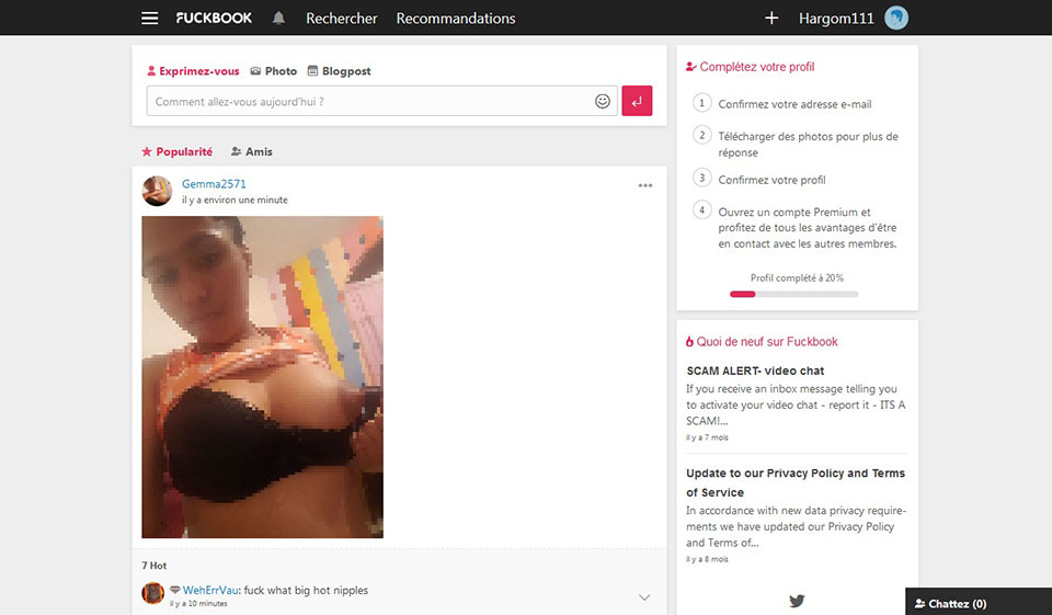 Recensione di FuckBook - Questo sito di incontri è affidabile?