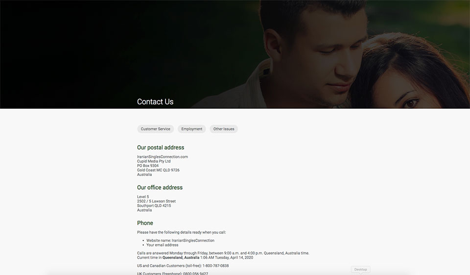 IranianSinglesConnection Review: incontra il tuo amore iraniano per le relazioni serie
