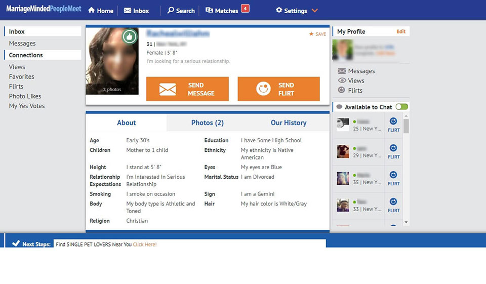 MarriageMindedPeopleMeet: una recensione della nuova e rivoluzionaria piattaforma di incontri