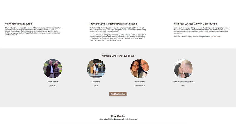 Recensione di MexicanCupid: crea la tua favola dell'amore messicano