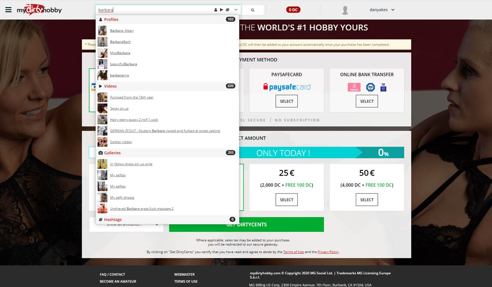 Recensione di MyDirtyHobby: è un sito Web legittimo o truffa?