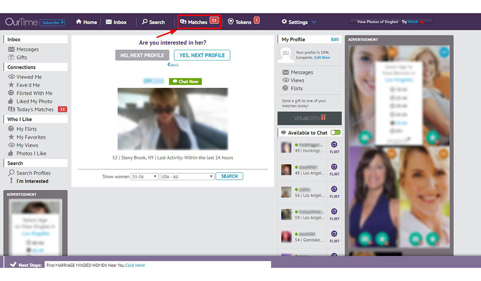 OurTime Review - per partecipare o essere superato?