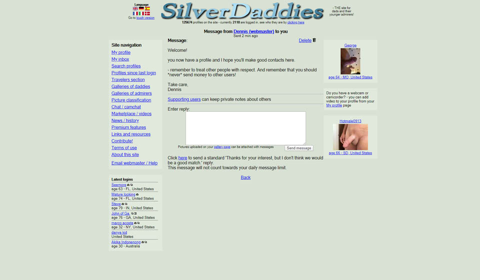 SilverDaddies Review - Quanto è utile questo sito web?