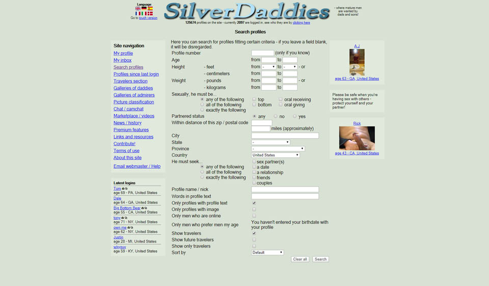 SilverDaddies Review - Quanto è utile questo sito web?