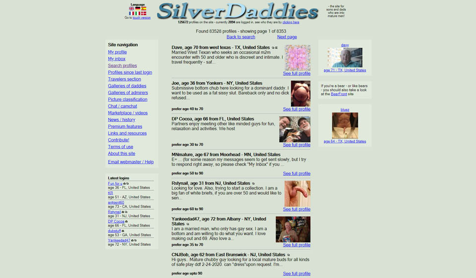 SilverDaddies Review - Quanto è utile questo sito web?