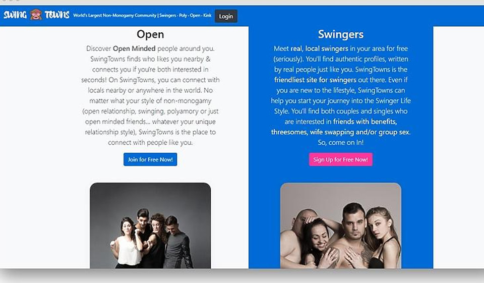 Recensione SwingTowns - Trova il tuo amore Polyamour sul sito di incontri