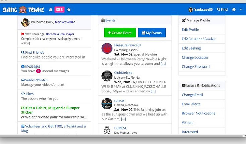 Recensione SwingTowns - Trova il tuo amore Polyamour sul sito di incontri