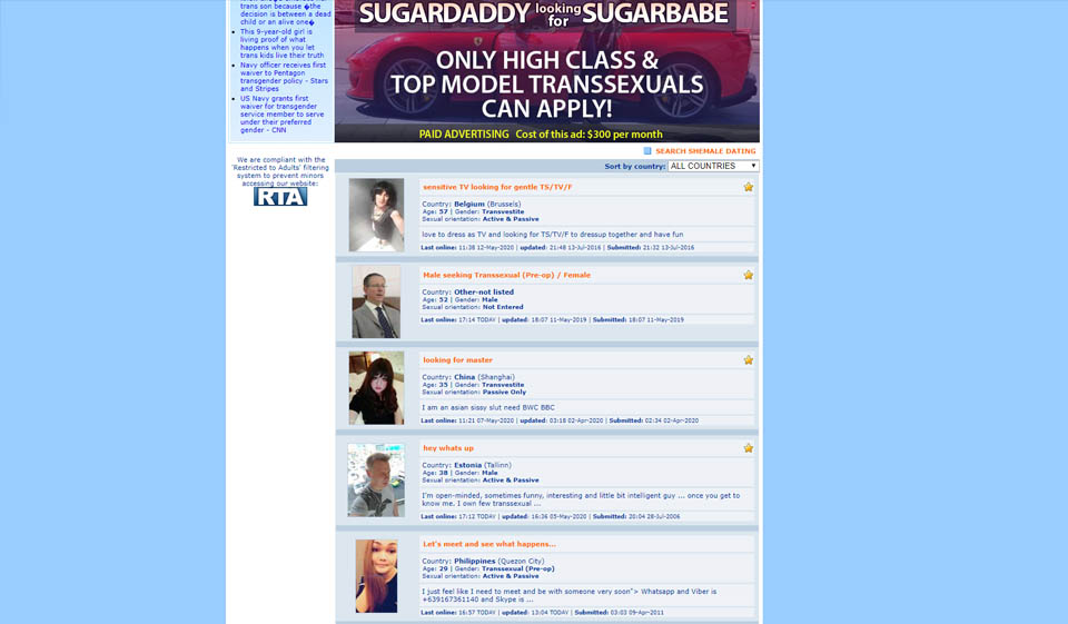 Recensione di TS-Dating - È un sito degno?