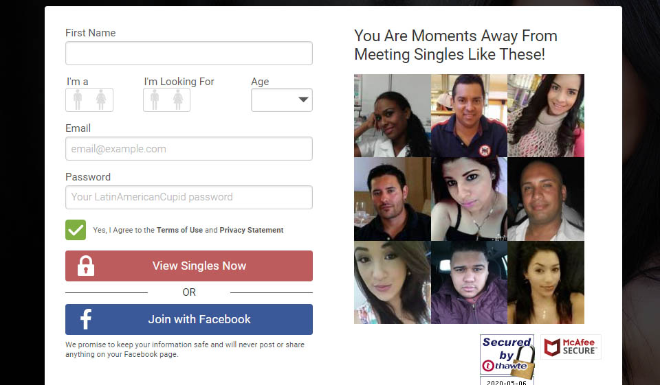 Come funziona LatinAmericanCupid?