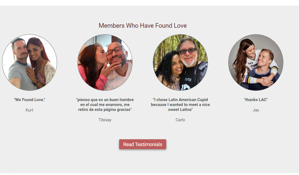 Facilità d'uso di LatinAmericanCupid