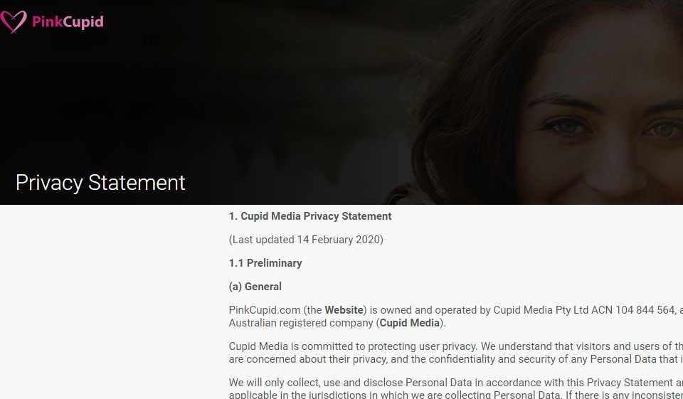 Applicazione mobile Pink Cupid