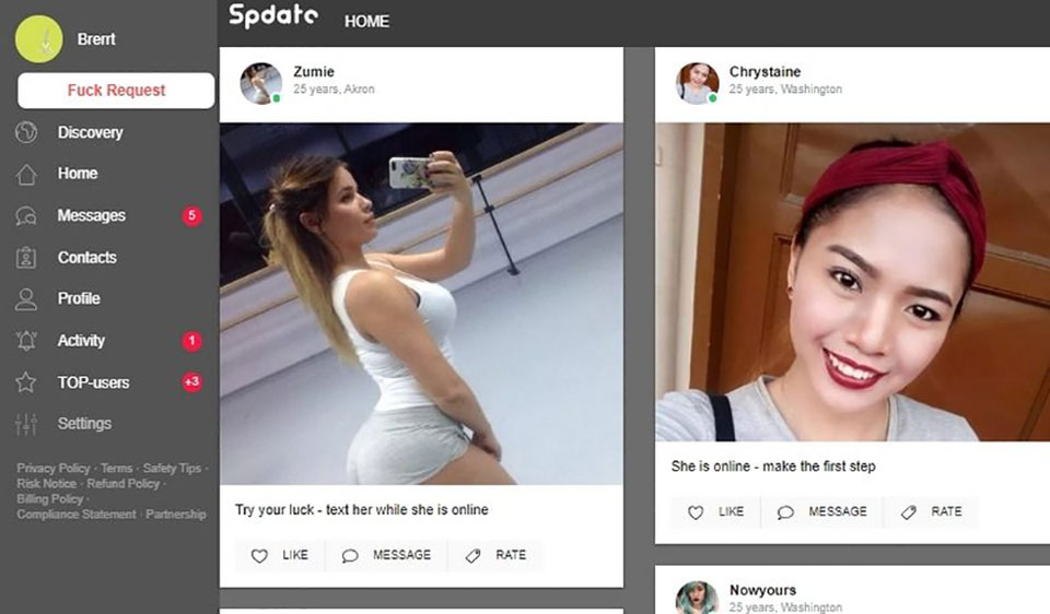 Caratteristiche principali di SPDate