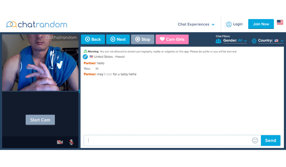 Recensione di Chatrandom: legittimo o truffa?