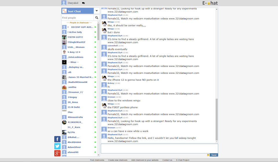 Annullamento dell'abbonamento alla chat elettronica