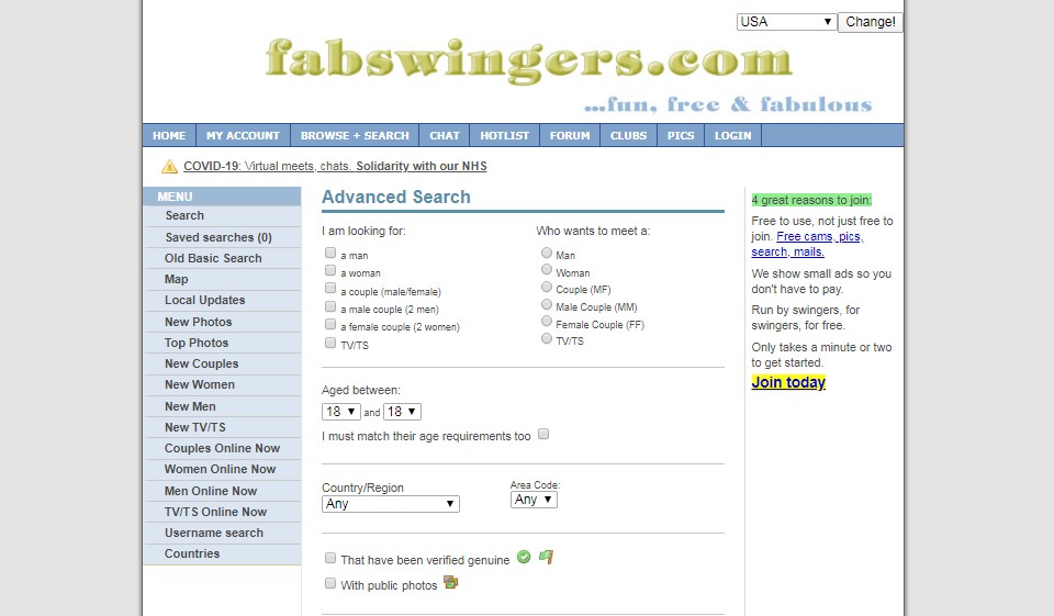 Facile da usare AT FabSwingers