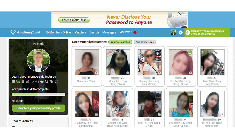 Recensione HongKongCupid - Legit o Scam?