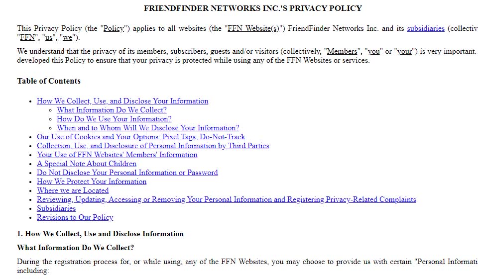 Il sito MenNation è abbastanza facile da usare?