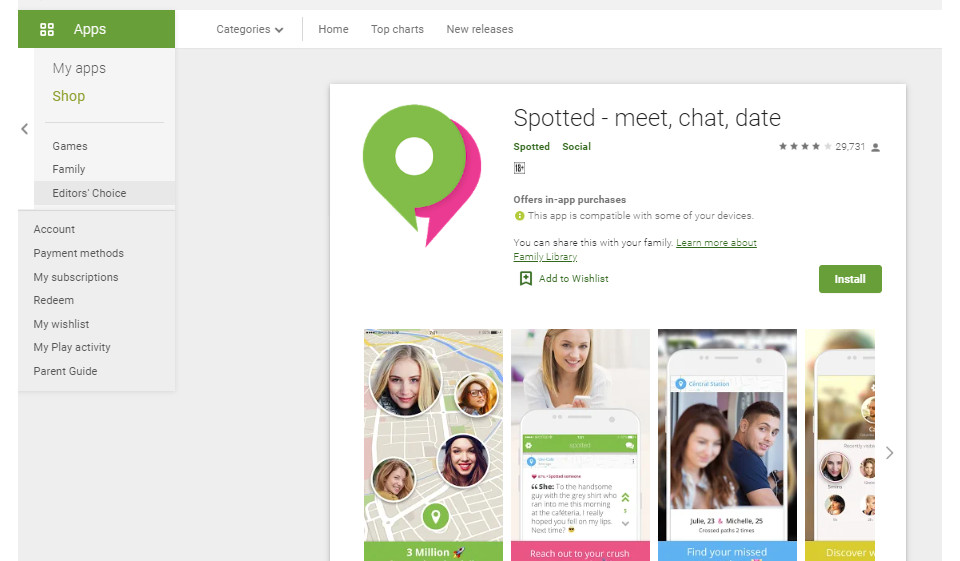 Panoramica della base utenti