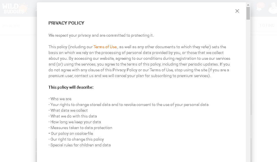 Caratteristiche principali di WildBuddies