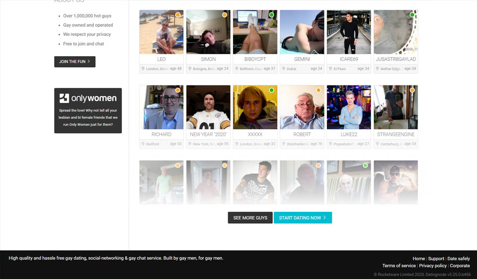 OnlyLads Matching e Chat