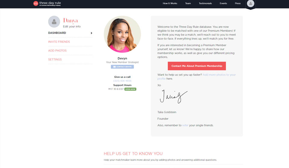 Caratteristiche principali della regola dei tre giorni