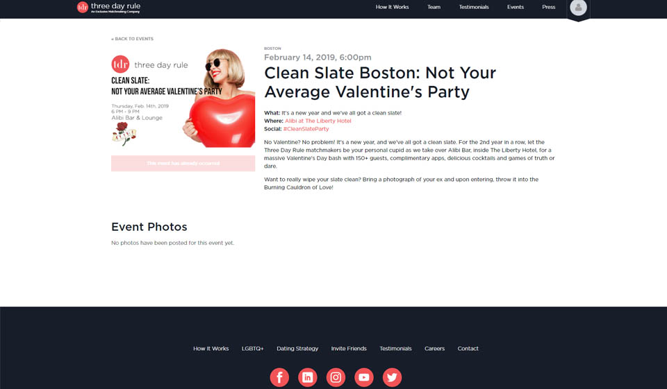 Opzioni della regola di tre giorni