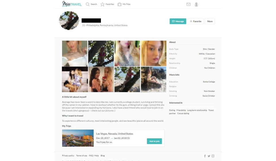 Miss Travel Safety & Security