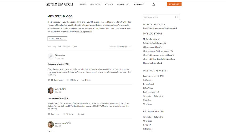 È facile da usare per Senior Match