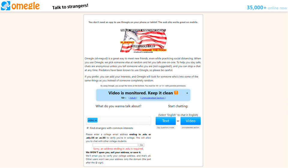 Recensione Omegle - Legittimo o Scam? Scoprilo ora!