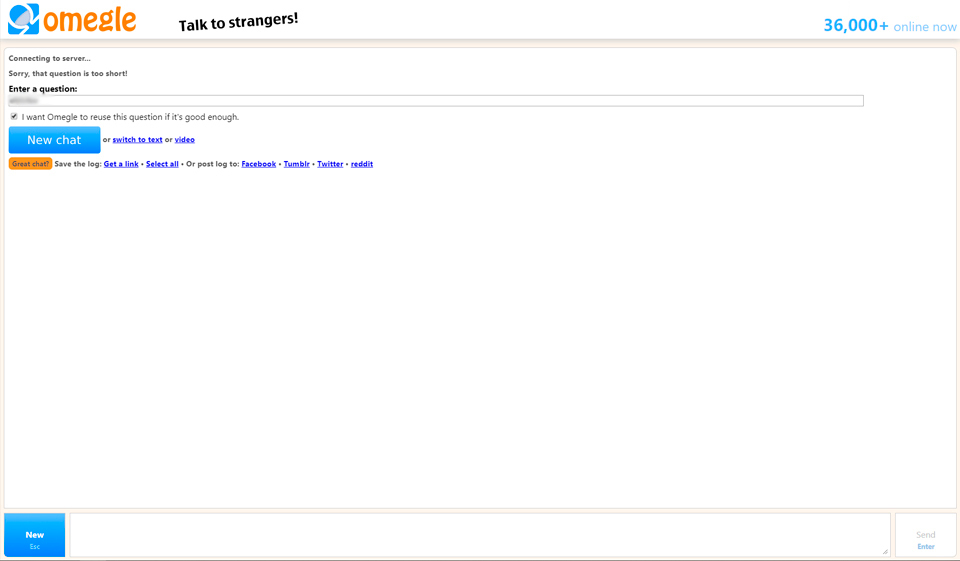 Recensione Omegle - Legittimo o Scam? Scoprilo ora!