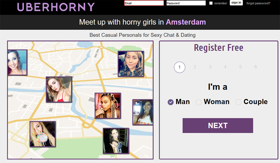 Gli algoritmi di chat e corrispondenza su Uberhorny