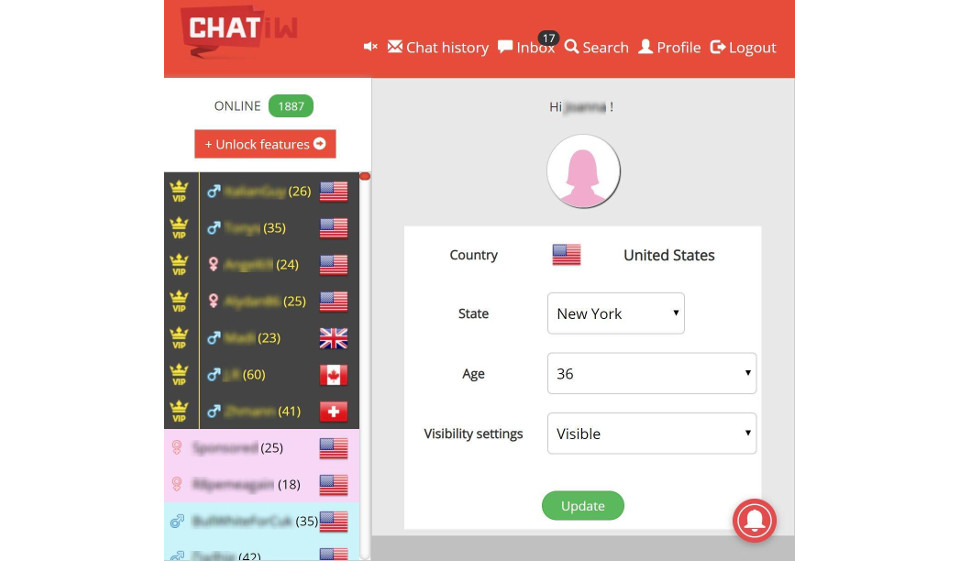 Chatiw facilità d'uso